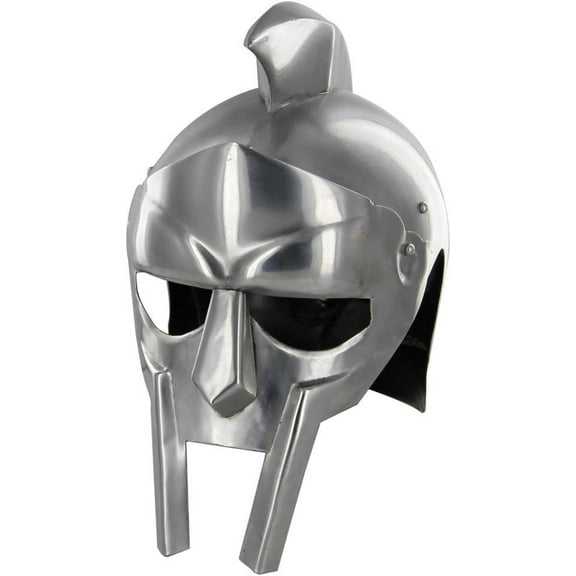 Armory Replicas Hand Forged Rhino Legacy Helmet Armor Hand Forged for Authenticity Semi-Lightweight Construction Polished Finish for an Intimidating Look