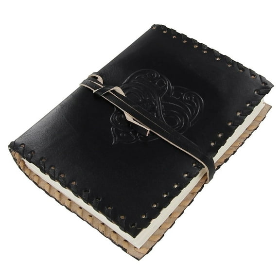 Armory Replicas Handcrafted Celtic Devotion Love Knot Diary 220 pages for ample writing space Embossed cover adorned with a Celtic heart design Secure wraparound leather