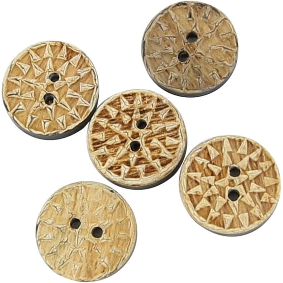 Armory Replicas Handmade Horn Laugh Lines Buttons