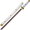 thumbnail image 1 of Armory Replicas LARP Zoro Pirate Anime Wado Ichimonji Replica Katana Prop Foam Sword, 1 of 6