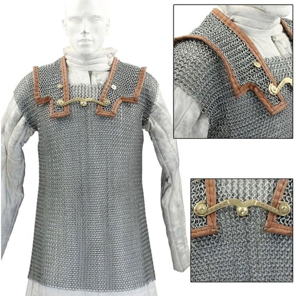 Armory Replicas Lorica Hamata Roman Chainmail Armor Silver