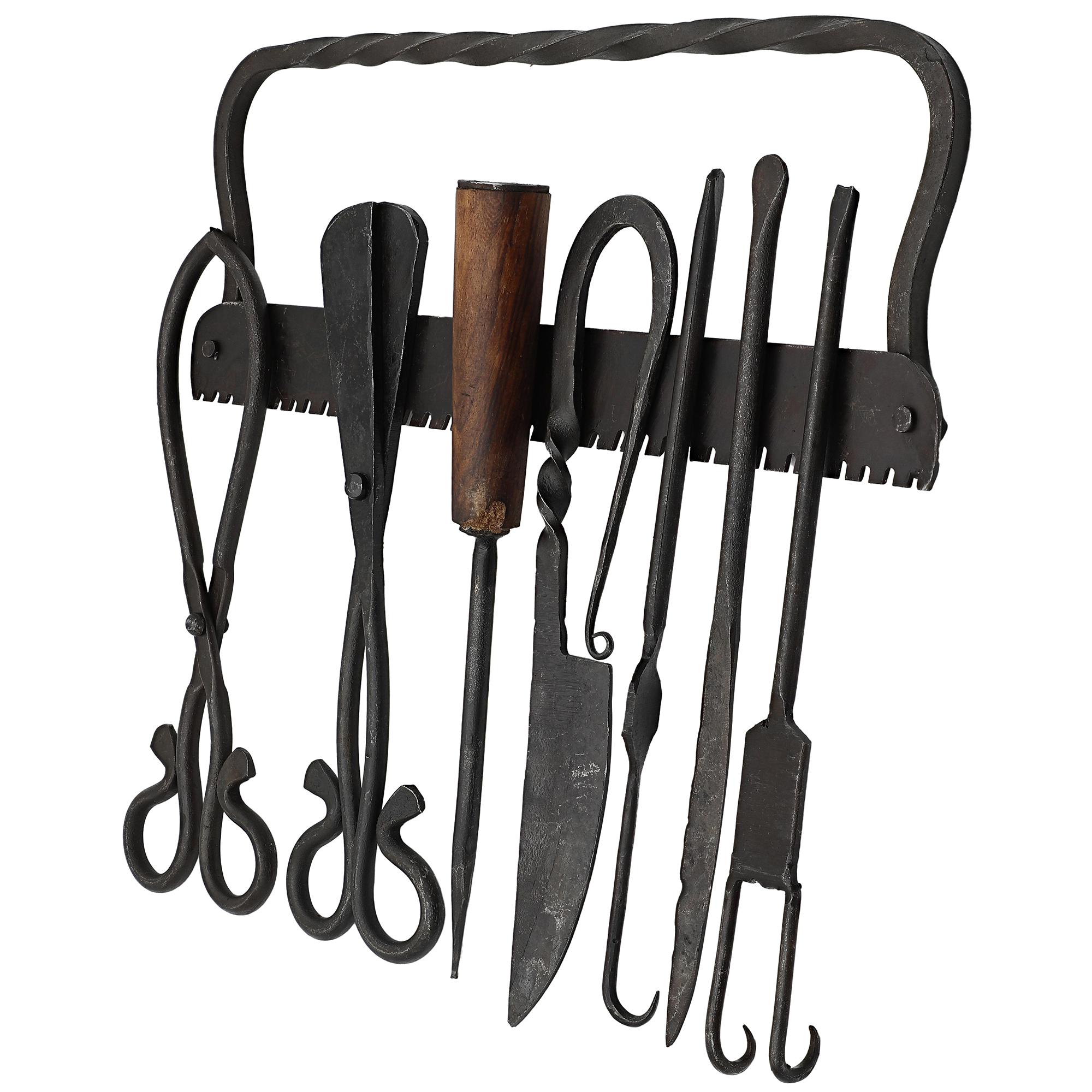 Armory Replicas Medieval Medical Surgical Kit - 8-Piece Set with Bag, Metal Tools & Herbal Ingredients, Authentic Historical Design