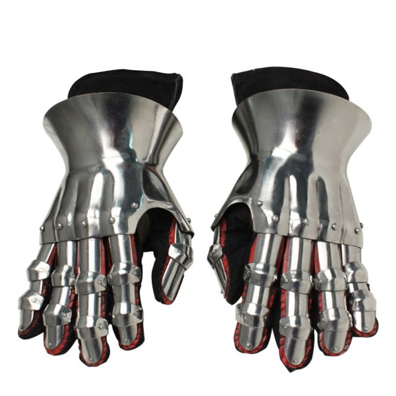 Armory Replicas Medieval Renaissance Functional Hourglass Gauntlets Set