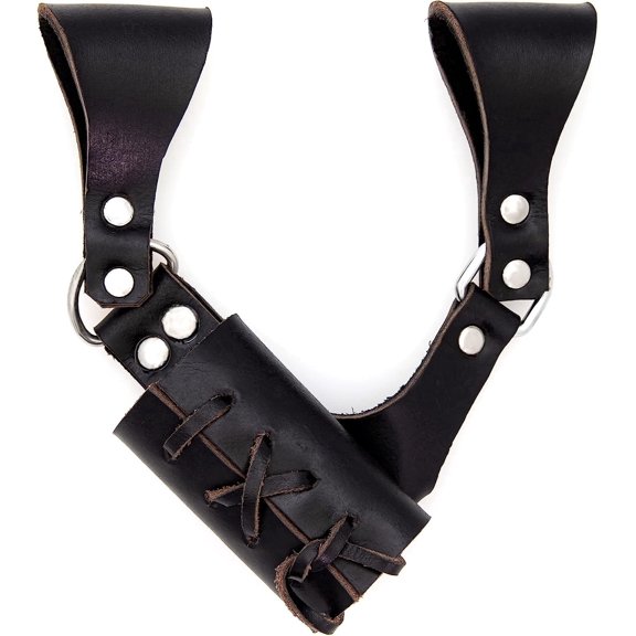 Armory Replicas Premium Leather Medieval Costume Belt Frog LARP Accessory
