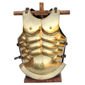 Armory Replicas Roman Gladiatorial Brass Cuirass, Decorative Costume Armor