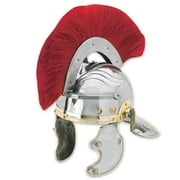 Armory Replicas Roman Centurion Helmet, 18G Carbon Steel Armor with Red Horsehair Plume