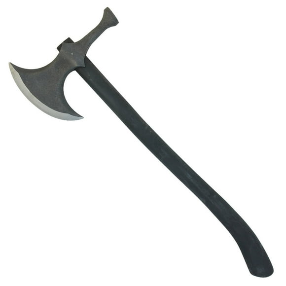 Armory Replicas Rustic Barbarian Hammerhead Axe 22.5 Steel Blade with Stone Finish & Wooden Handle for Camping & Utility Use