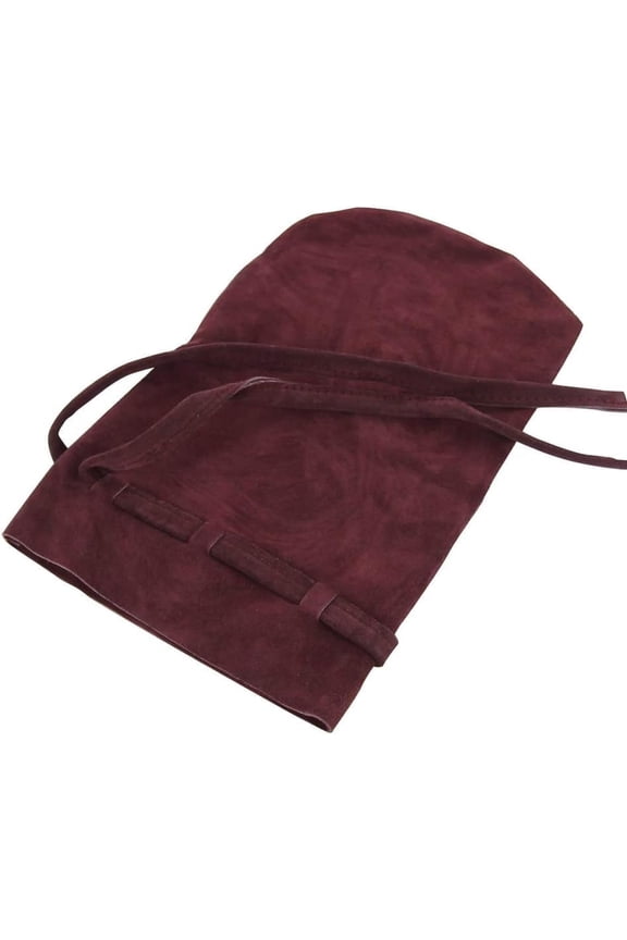 Silk Long Journey Bag - 13" x 8", Medieval Design, Durable Suede Material