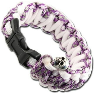 ★ODDCOLLET★ Camouflage bracelet (purple) Military Paracord Bracelets