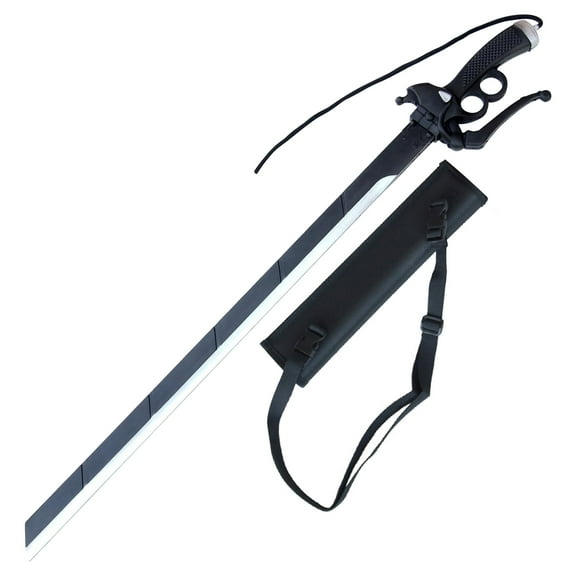 Armory Replicas Titan Attack Kirito's Elucidator Foam Sword Special Operations Titan Attack Foam Sword with Mini Nylon Case Ideal for LARP, Halloween Costumes, Cosplay
