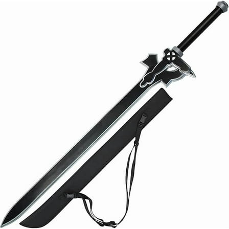Armory Replicas Titan Kirito's Elucidator Foam Sword – 43" LARP Sword with Sheath | Perfect for Cosplay, Halloween & SAO Fans