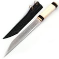 thumbnail image 1 of Armory Replicas Viking Seax Small Sword Knife – 10" Stainless Steel Blade, Engraved Viking Motif, 1 of 6