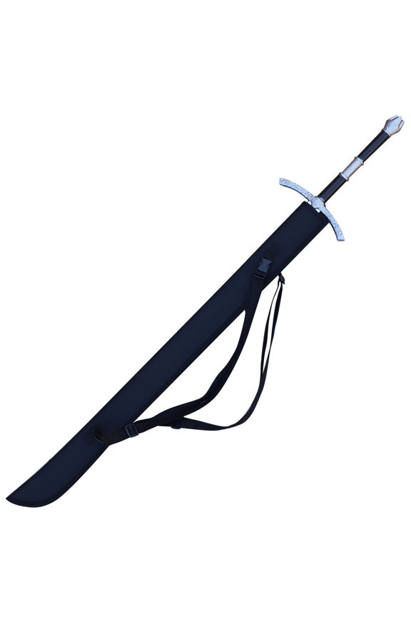 Wraith Ruler Foam LARP Sword with Sheath, Adult Age Group, 37.5" Polyurethane Replica for Cosplay & Costume