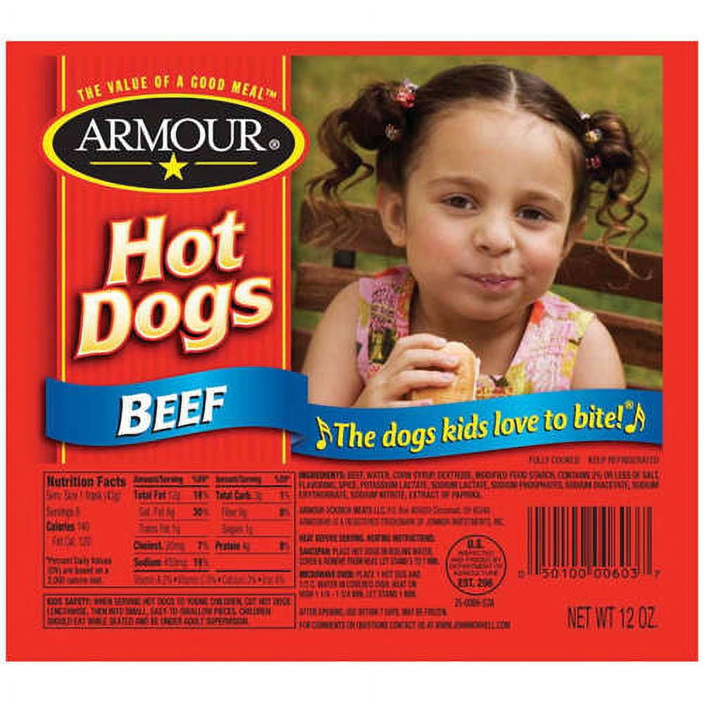 armour hot dogs website