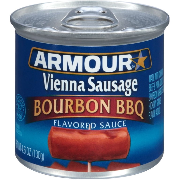 Armour Bourbon BBQ Flavored Sauce Vienna Sausage, 4.6 Ounce -- 24