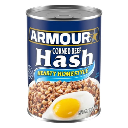 Armour Corned Beef Hash, 16g Protein Per Serving, 14 oz Can