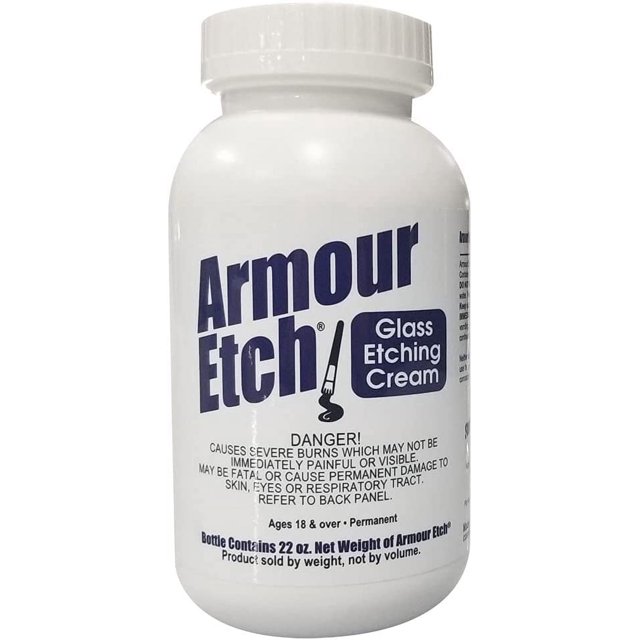 Armour Etch 150250 Etching Cream, White