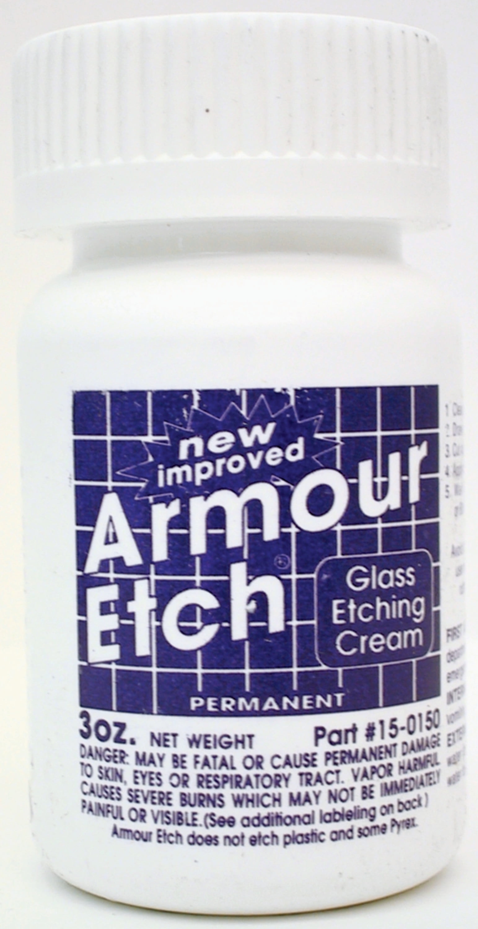 Armour Etch Glass Etching Cream, 3 oz.