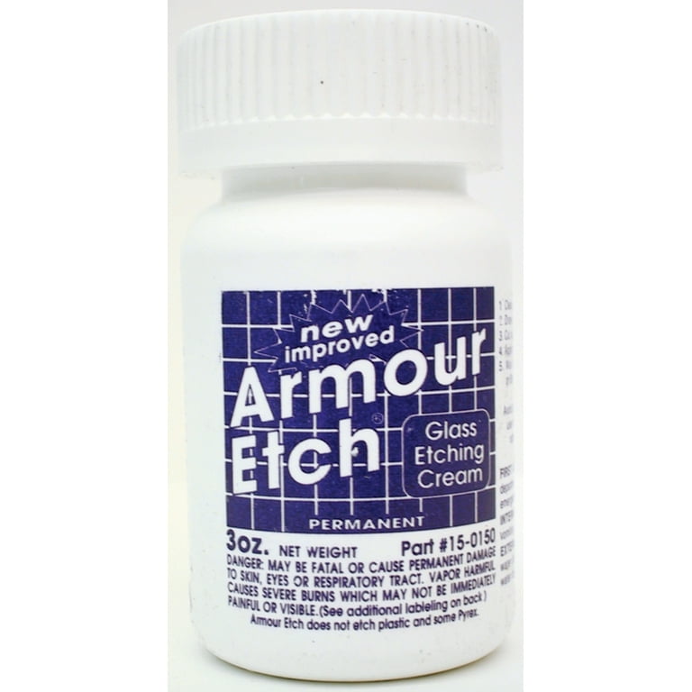 10 oz Armour Etch Glass Etching Cream (48pc Case) - Armour