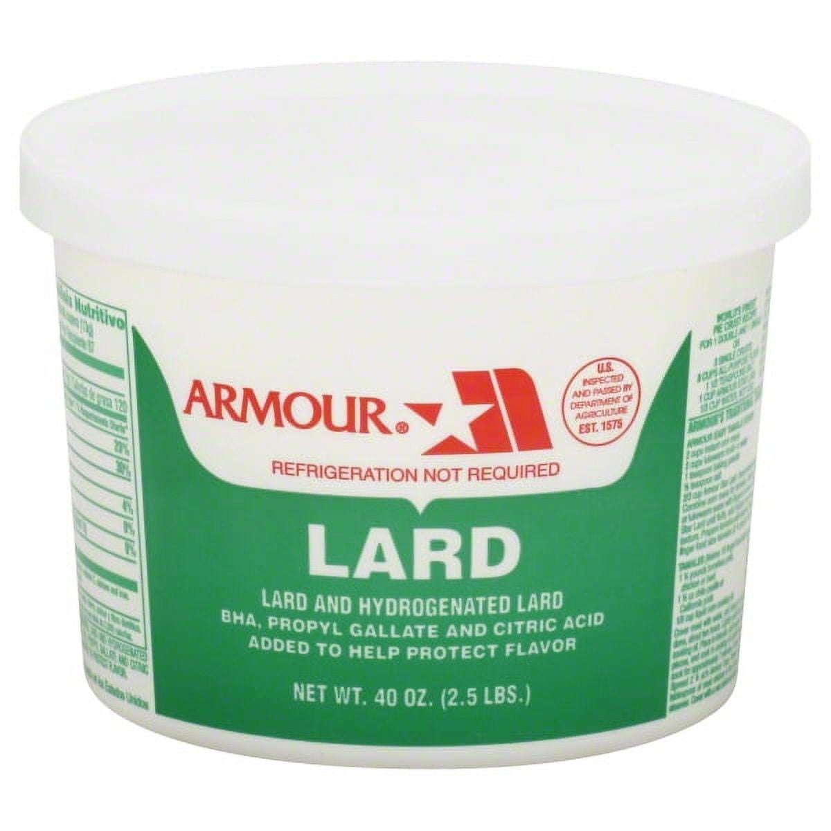 Armour Lard Tubs (12x2.5LB )