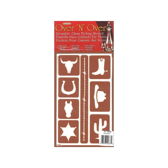 Armour Over N Over Stencil Western