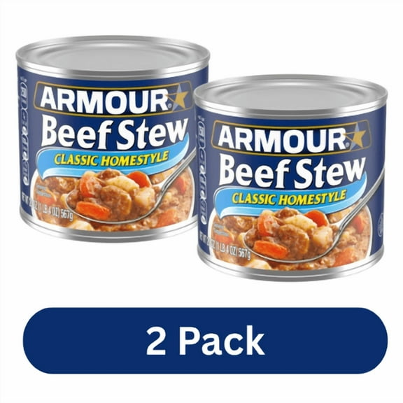Armour Star Classic Homestyle Beef Stew, 20 oz Can (2 Pack)