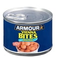 thumbnail image 1 of Armour Star Vienna Sausage Bites, Original Flavor, Canned Sausage, 10 OZ (Pack of 12) Ready to Eat Meat for Breakfast Lunch Snacks Meals, Premade Dinner, 1 of 5