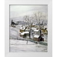 thumbnail image 1 of Armour, Thomas J. 26x31 White Modern Wood Framed Museum Art Print Titled - Coal Town, 1 of 4
