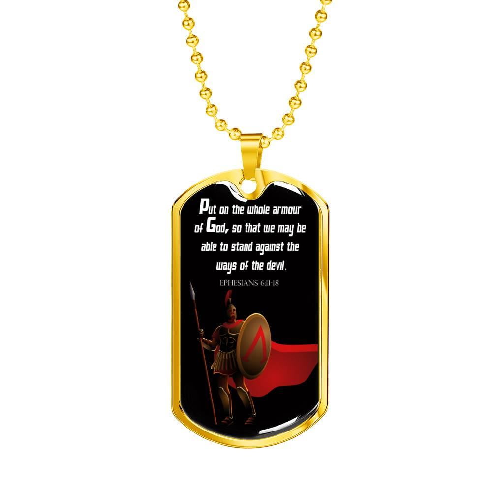 armor of god necklace products for sale | eBay