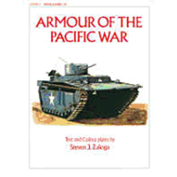 Pre-Owned Armour of the Pacific War (Vanguard) (Paperback) 0850455235 9780850455236