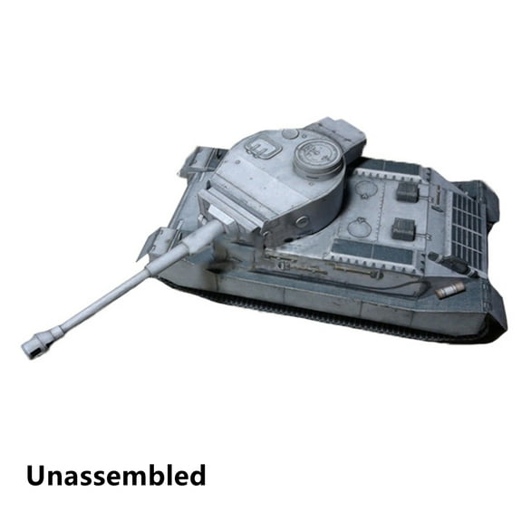 Armoured Fighting Vehicle VI Tiger (P) Paper Model 1/35 Scale Replica for Collectors for Display Crafting Enthusiasts APPLAYERR Spare Part