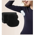 thumbnail image 1 of Armpit Sweat Absorbing Pads, Self-adhesive Disposable Underarm Stickers, Underarm Sweat Pads, Armpit Protection for Men & Women Black 20 Pcs, 1 of 5