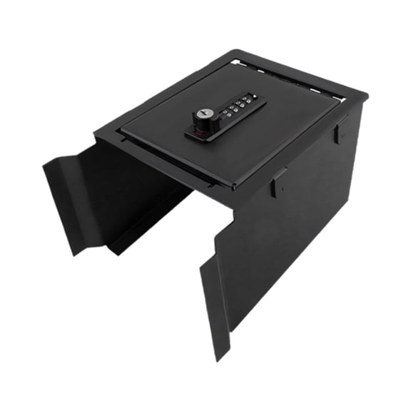 Private Armrest Storage Box for Refreshed 3 3L YL, 4 Digit Console Insert with Cable Pass Through Design for Wallet Phone Console Use