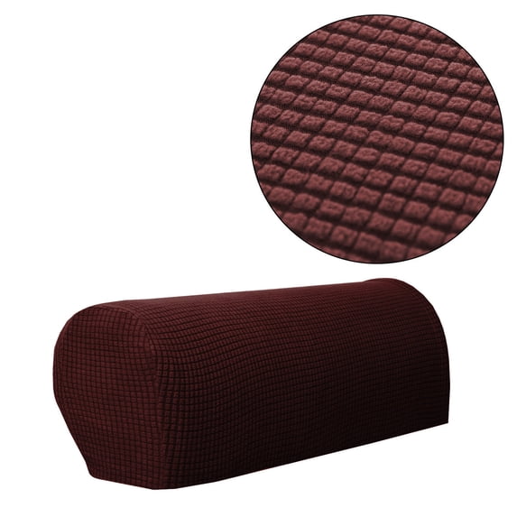 Armrest Covers 2PCS Stretch Fabric Armrest Covers - Sofa Arm Chair Slipcovers Furniture Protectors For Recliner Sofa