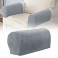 thumbnail image 1 of Armrest Covers for Chair Cozival 2-Piece Stretchable Spandex Armrest Covers for Chairs - Slipcovers with Pins for Sofas, Recliners & Armchairs, Checkered Pattern, Easy Install, Sofa Slipcover Covers, 1 of 9