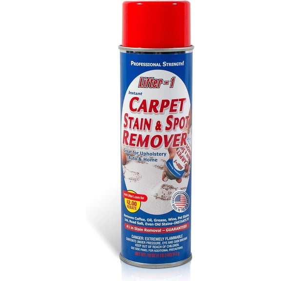 Carpet Spot Remover, Stain and Red wine Remover and Spot Treatment for Oil, Grease, Urine, Cleaning Performance for Rugs, Upholstery, Fabrics Pack of 1