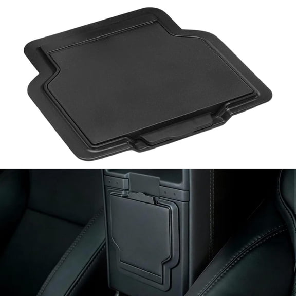 Armrest Hidden Storage Box for Model Y (2025-Now) /Model 3 (2024-Now), Center Console Organizer Tray