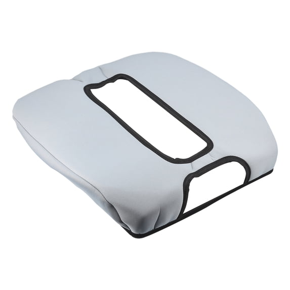 Unique Bargains Armrest Protector Cover Pad Replacement Compatible for GMC Sierra 2014 - 2017 for Chevy Silverado 2014 - 2018, Durable Neoprene Fabric Gray