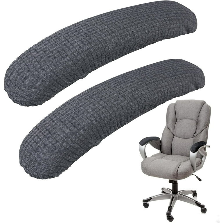 Armrest Slipcover Pads Happon Office Rotating Chair Armrest Covers Office Chair Arms Protector Stretchable for Desk Chair Rotating Chair Computer