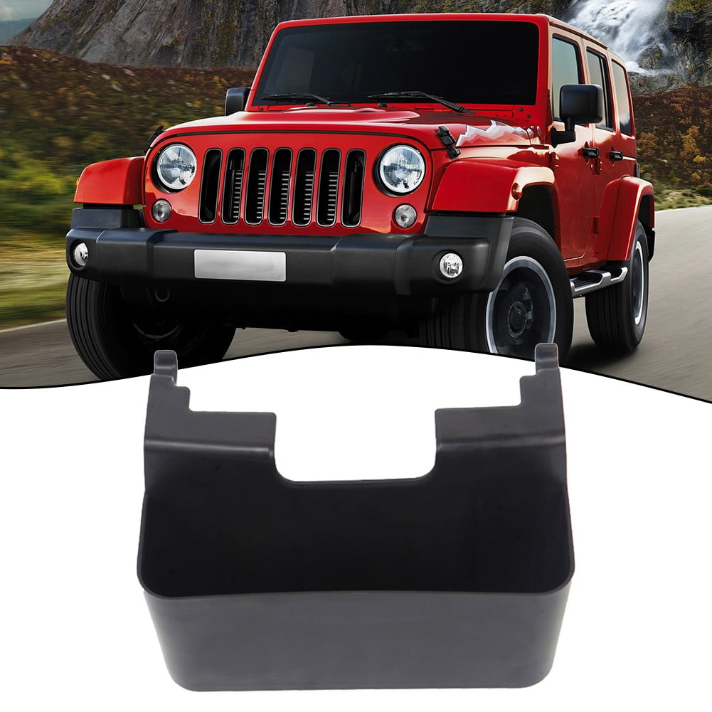 Armrest Storage Box Phone Holder For Jeep Wrangler Jk Interior Accessories Black
