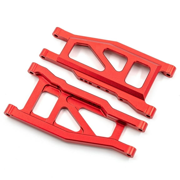 Arms Alloy Rear Suspension Arms Replacement For TRAX4 1/10 4X4 Slash, Stampede, Rustler 4WD VXL-Replaces Part 3655XRED