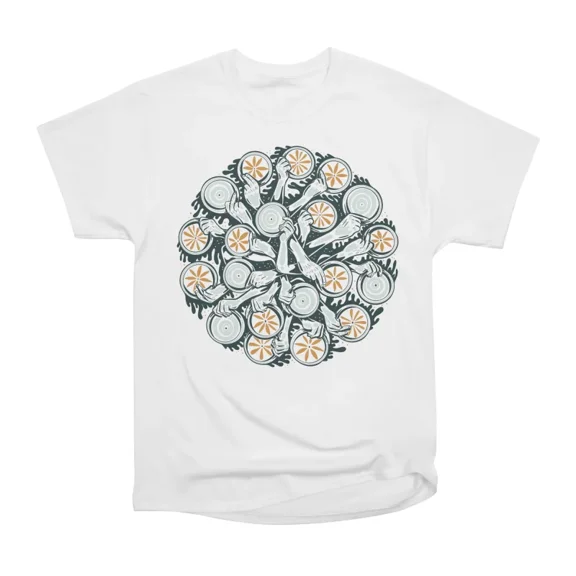 Arms Disc Golf Ball Logo Green T-Shirt Tee Gift For Him Merch For Her Apparel For Friend