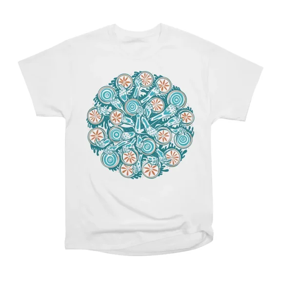 Arms Disc Golf Ball Logo Yellow T-Shirt Tee Gift For Him Merch For Her Apparel For Friend