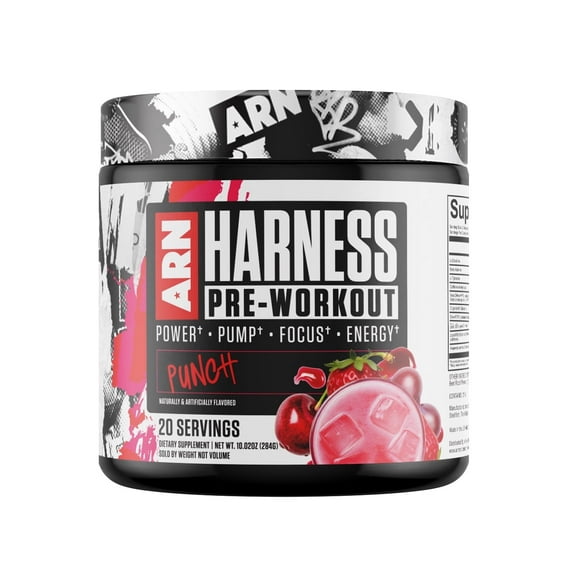 Arms Race Nutrition | ARN | Harness Pre-Workout (20 Servings, Punch)