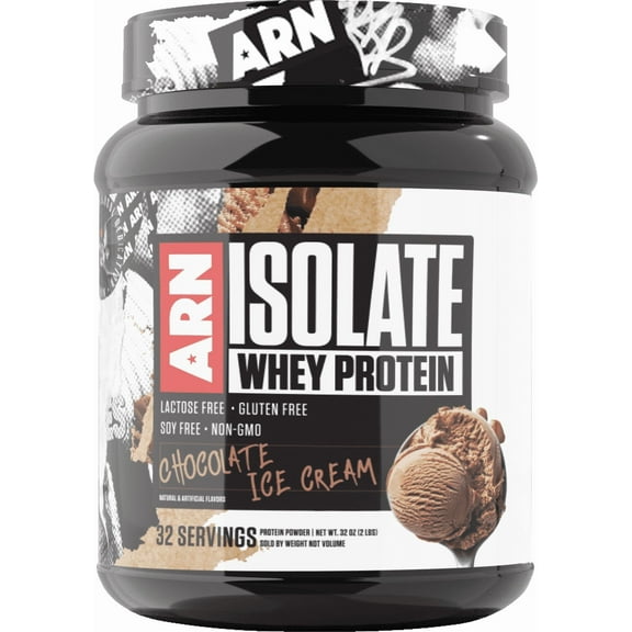 Arms Race Nutrition | ARN | Isolate Whey Protein (32 Servings, Chocolate Ice Cream)