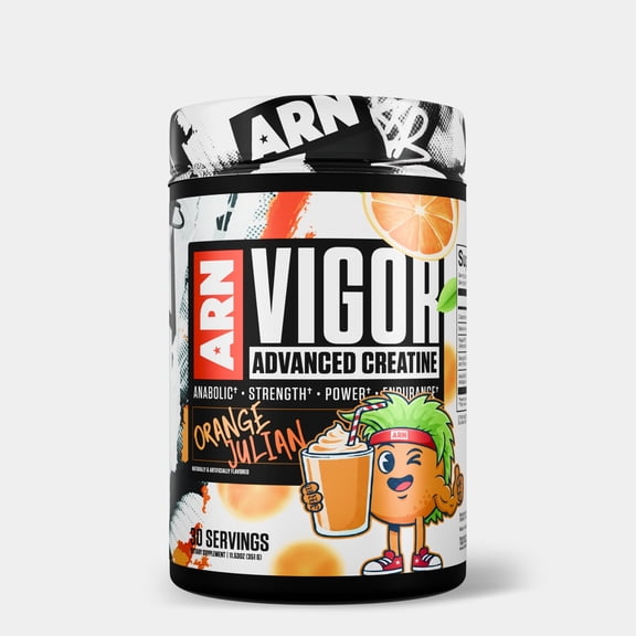 Arms Race Nutrition | ARN | Vigor Advanced Creatine Formula (30 Servings, Orange Julian)