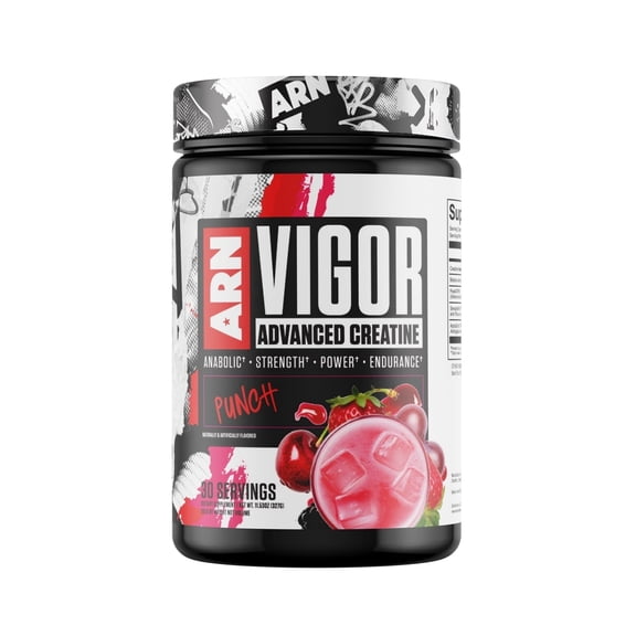 Arms Race Nutrition | ARN | Vigor Advanced Creatine Formula (30 Servings, Punch)