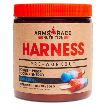 Arms Race Nutrition HARNESS - Pre Workout, 20 Servings (Bombsicle)