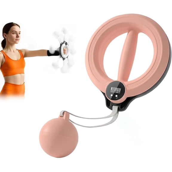 Arms and Shoulder Exercise Equipment,2026Updated Smart Flabby Arm Exerciser,360° Hand Crank Forearm Workout Equipment with Digital Tracker & Calories Counter for Home Gym,Office