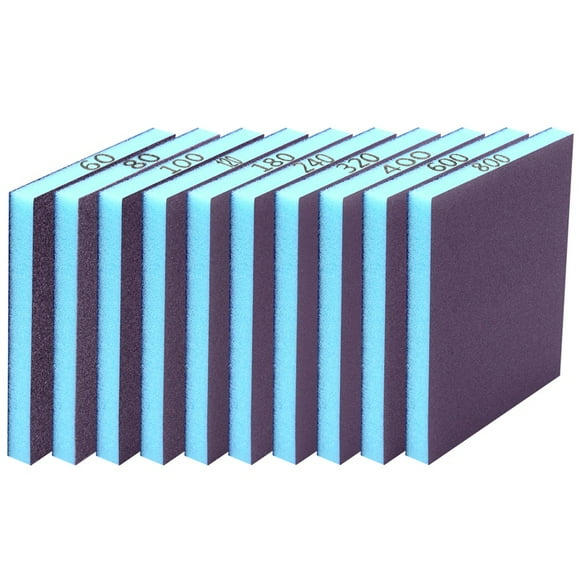 Honbay 6PCS Sanding Sponge Sanding Blocks, Washable And